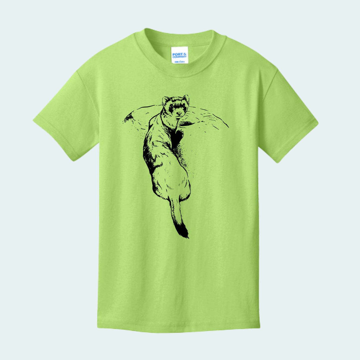 Black Footed Ferret (Limited Edition for September) YOUTH Tee