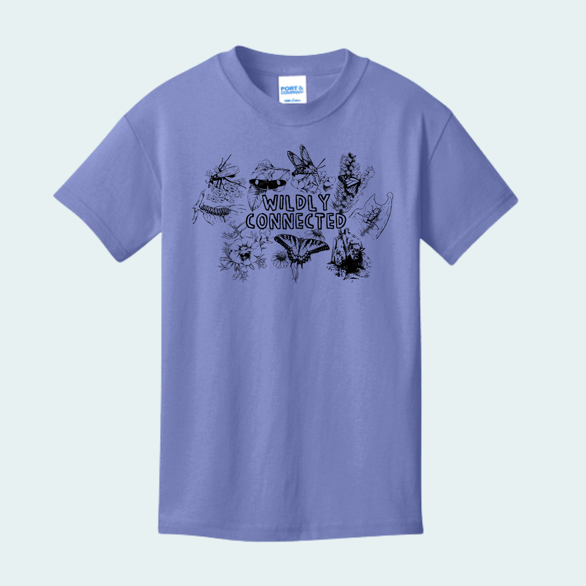Wildly Connected - Pollinator Partnership Fundraiser (Limited Edition for October) YOUTH Tee