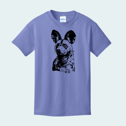 Kalahari African Wild Dog Conservation Trust Fundraiser (Limited Edition for September) YOUTH Tee
