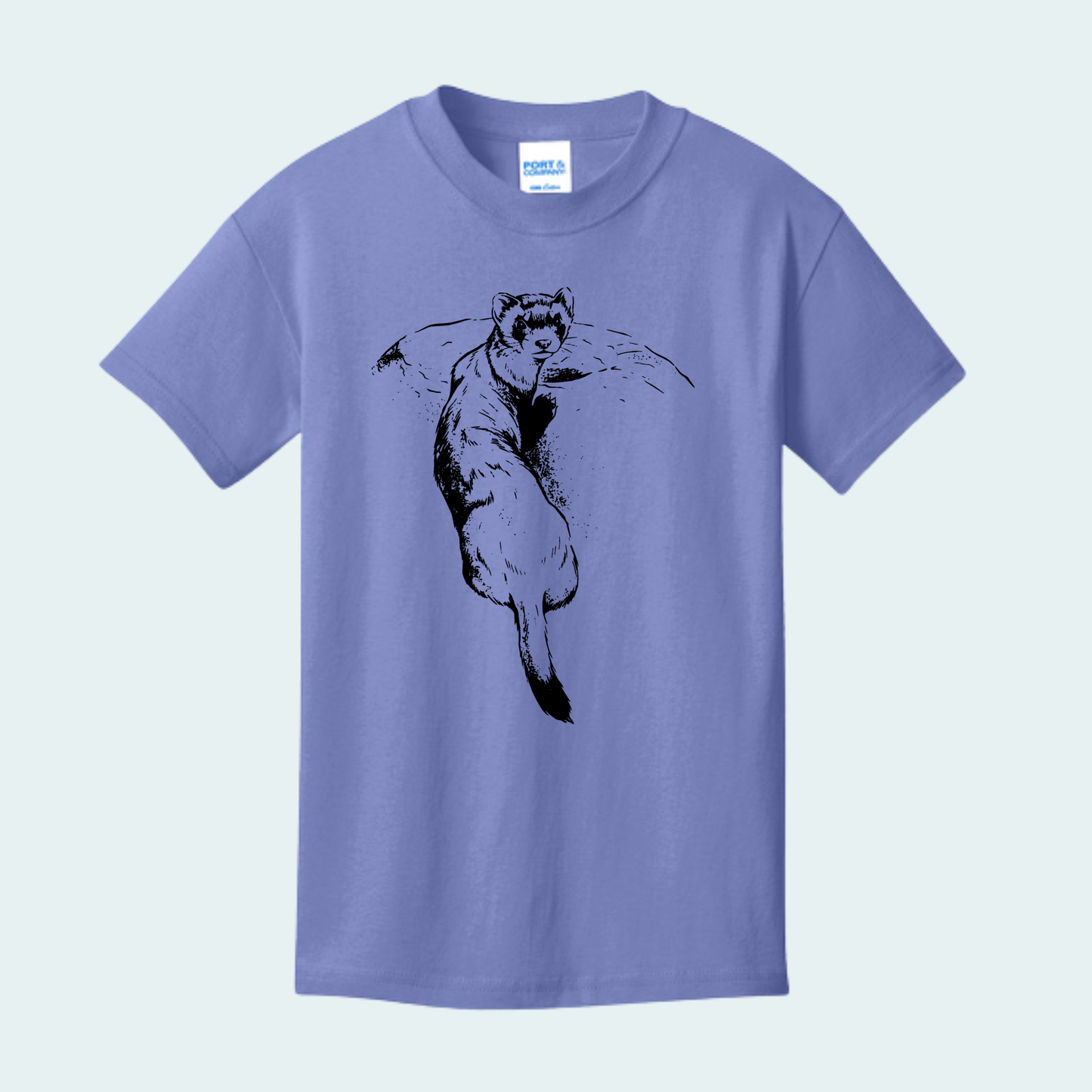 Black Footed Ferret (Limited Edition for September) YOUTH Tee