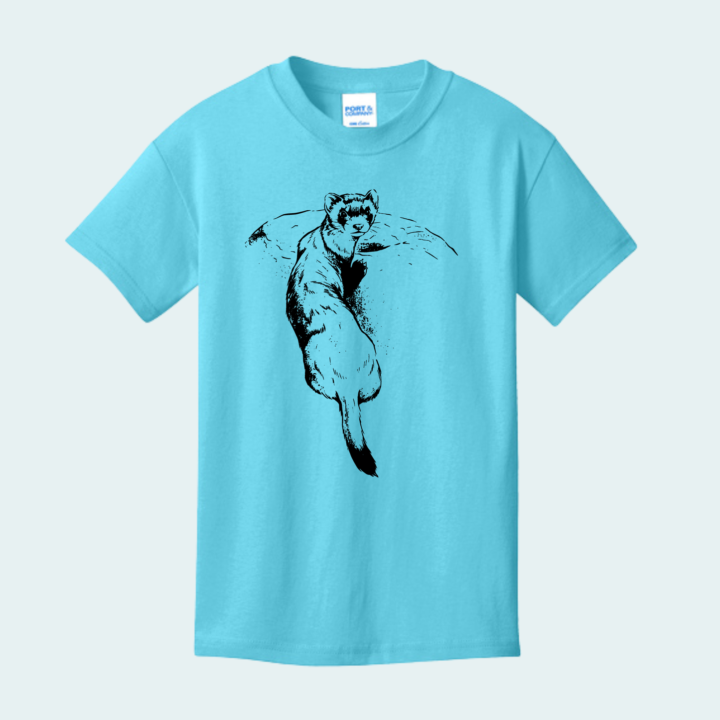 Black Footed Ferret (Limited Edition for September) YOUTH Tee