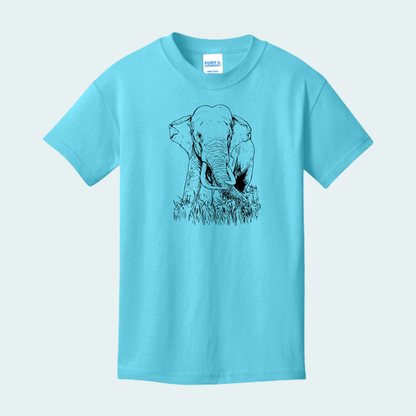 Asian Bull Elephant Fundraiser (Limited Edition for August) YOUTH Tee