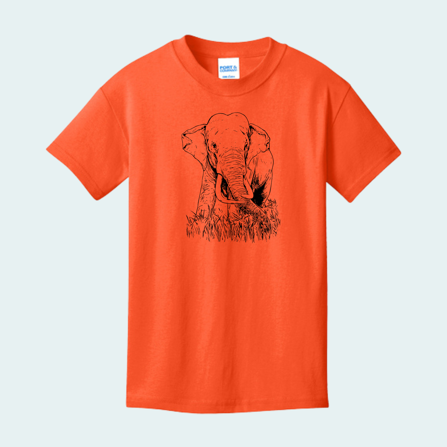 Asian Bull Elephant Fundraiser (Limited Edition for August) YOUTH Tee