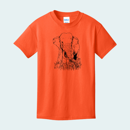 Asian Bull Elephant Fundraiser (Limited Edition for August) YOUTH Tee