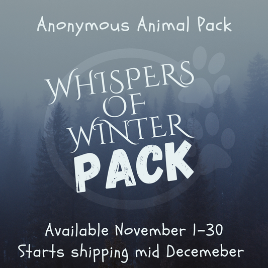 Whispers of Winter - Anonymous Animal Pack (December) (LIMITED EDITION)