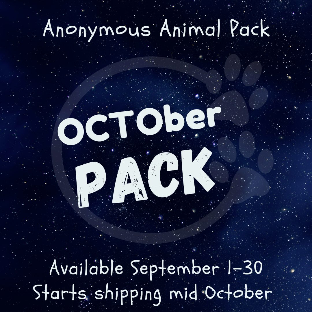 OCTOber - Anonymous Animal Pack (Starts shipping mid October)