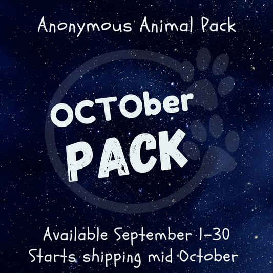 OCTOber - Anonymous Animal Pack (Starts shipping mid October)