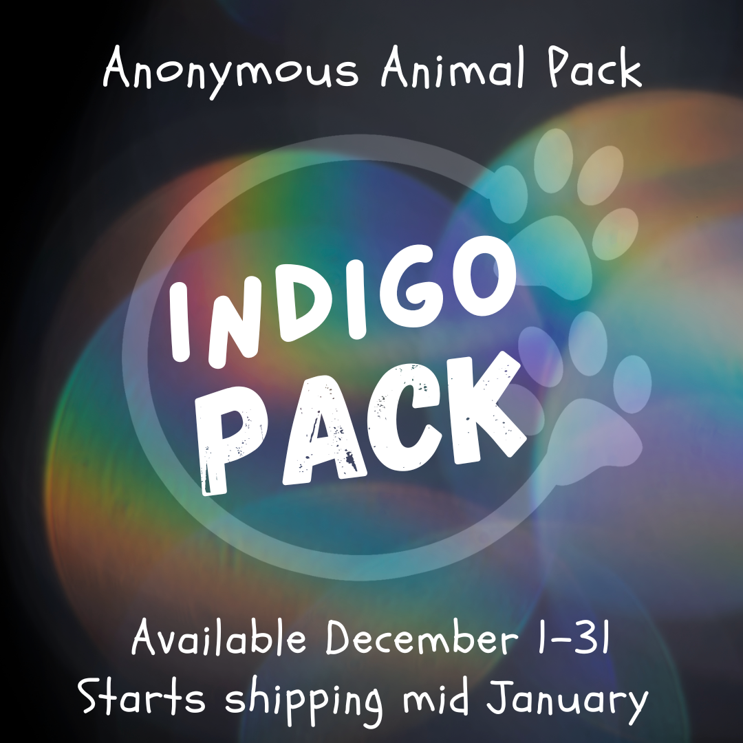 Indigo - Anonymous Animal Pack (January) (LIMITED EDITION)