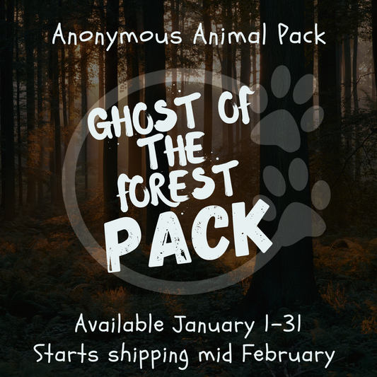 Ghost of the Forest - Anonymous Animal Pack (February) (LIMITED EDITION)