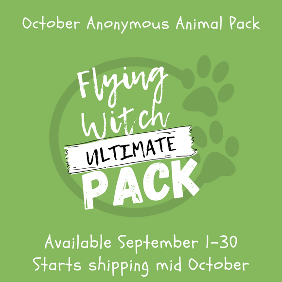 Flying Witch - Anonymous Animal ULTIMATE Pack (Starts shipping in October)(BONUS)