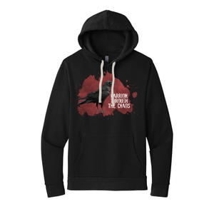Raven - Carrion Through the Chaos - Unisex Hooded Pullover (Pre order)