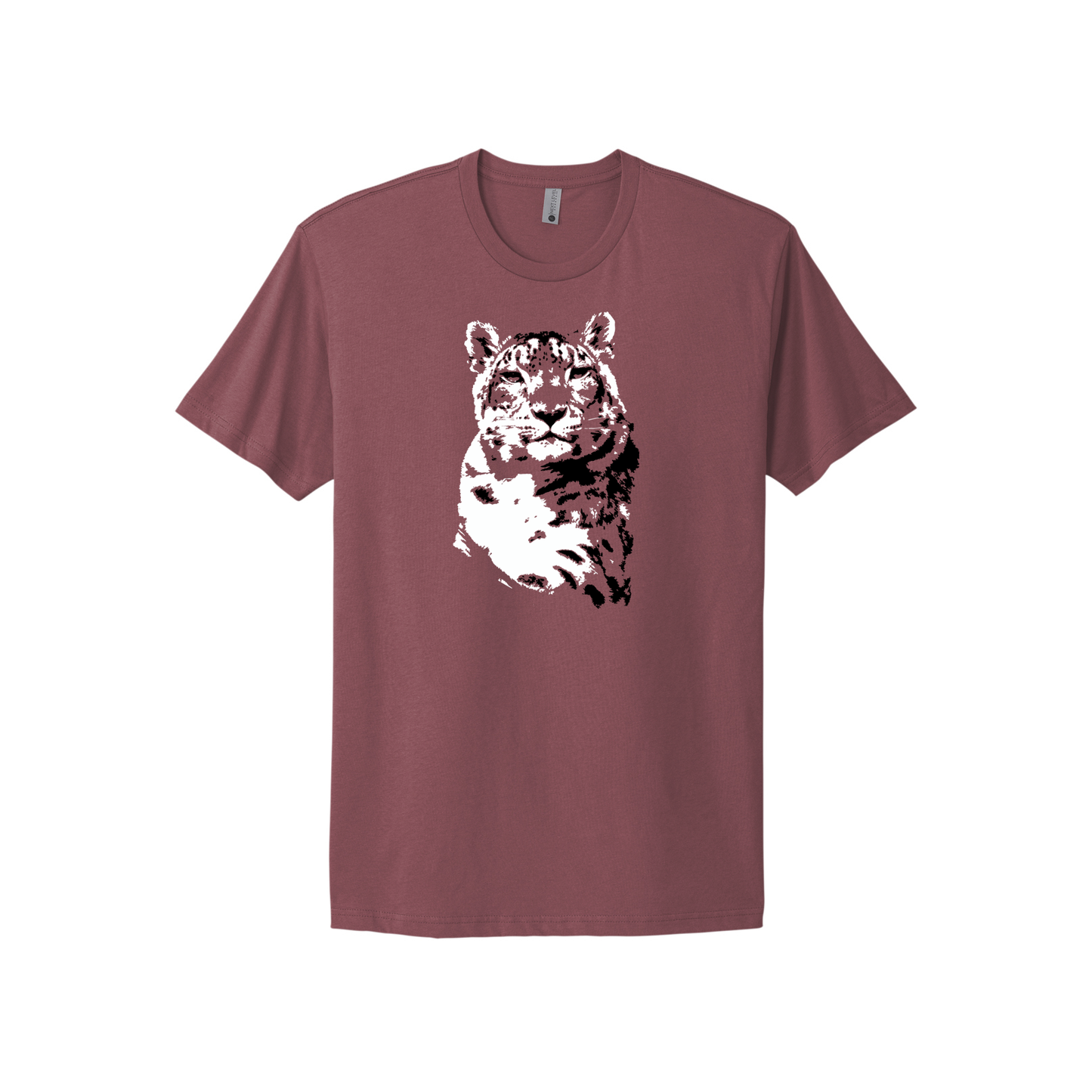 Snow Leopard - Unisex Cotton Tee (Pre order)