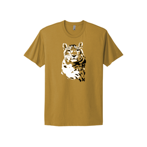 Snow Leopard - Unisex Cotton Tee (Pre order)