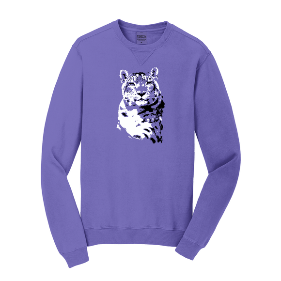 Snow Leopard Crewneck Sweatshirt (Pre order)