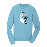 Snow Leopard Crewneck Sweatshirt (Pre order)