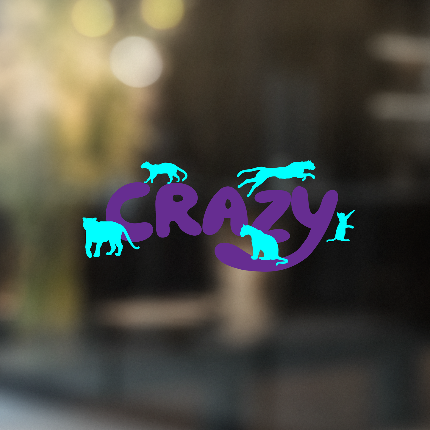 Cat Crazy (Limited Edition for December) Vinyl Decal