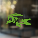 In Awhile Crocodile  - Vinyl Decal (Made to Order)
