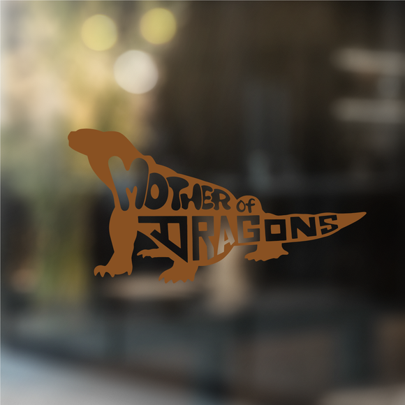 Mother of Dragons Komodo Dragon - Vinyl Decal (Made to Order)