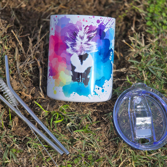 Striped Skunk (Limited Edition for December) Stainless Steel Mug