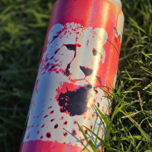 Cheetahs (Limited Edition) 17oz Stainless Steel Glitter Tumbler