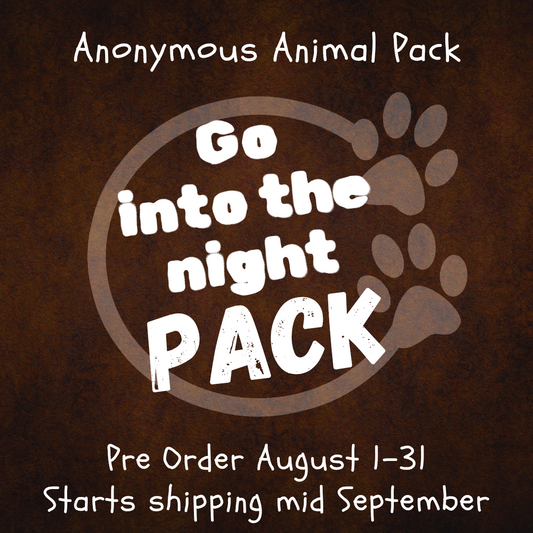 Go into the night - Anonymous Animal Pack (September) (LIMITED EDITION)