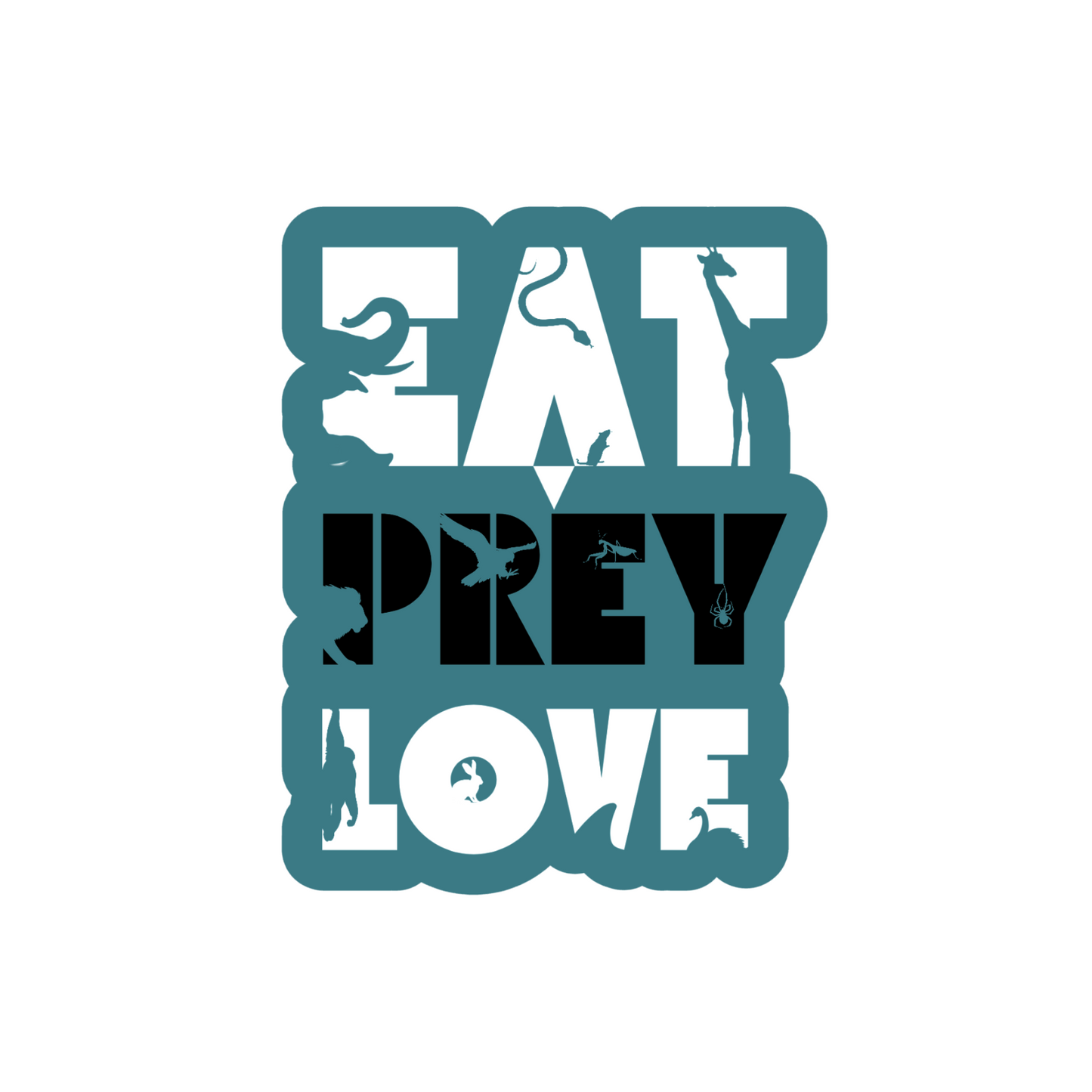 Eat Prey Love - Sticker