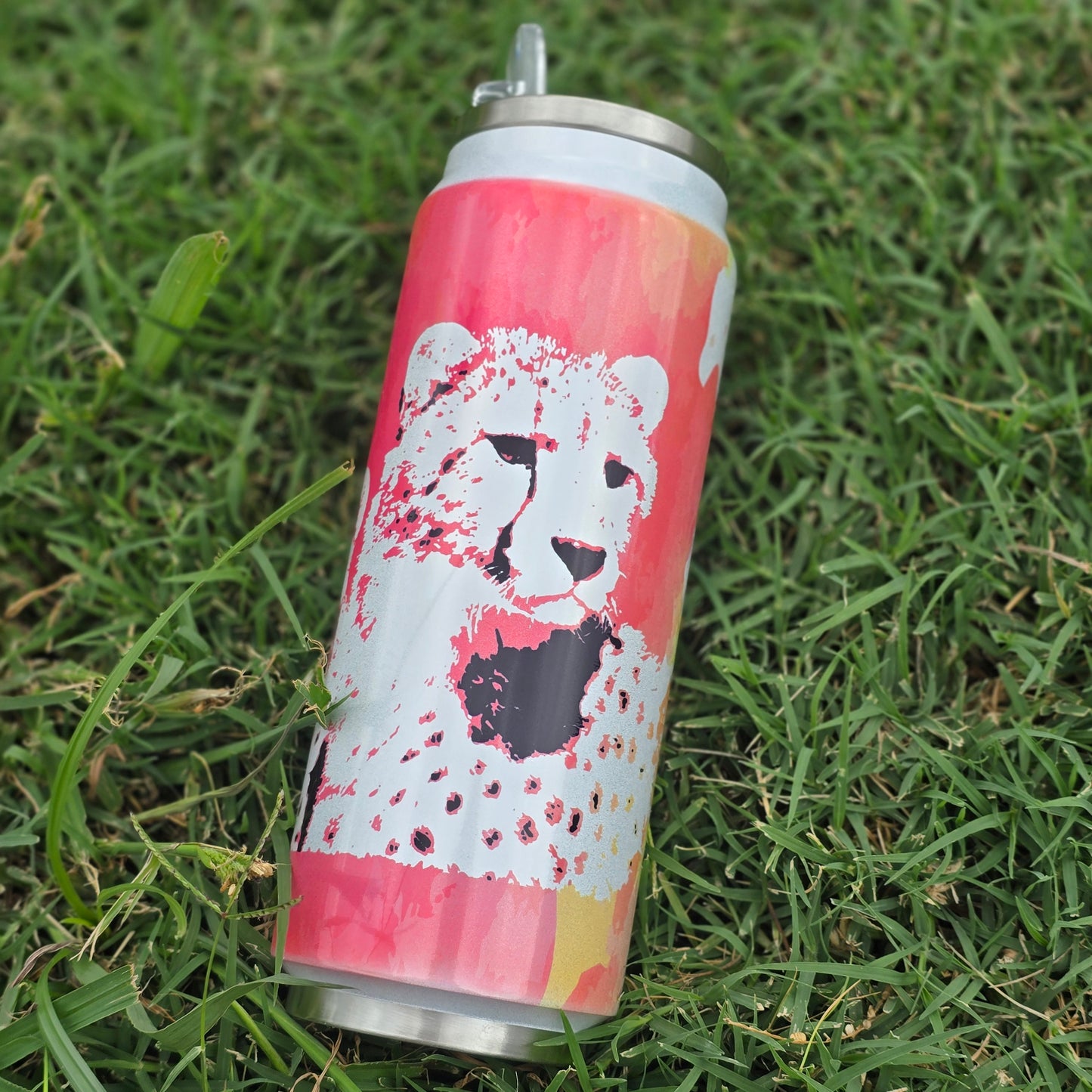 Cheetahs (Limited Edition) 17oz Stainless Steel Glitter Tumbler
