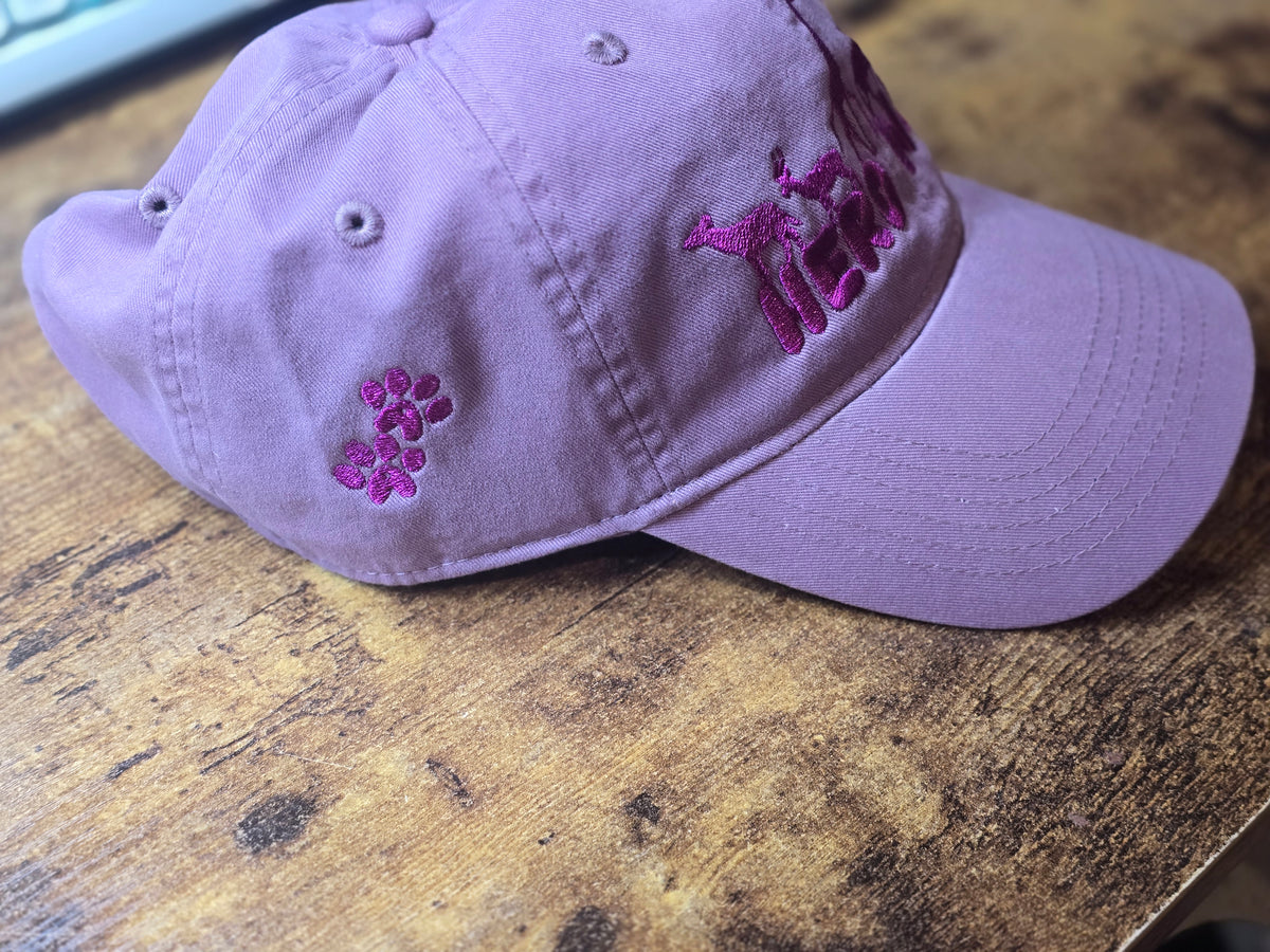 Herd Nerd Embroidery on Comfort Color Hat
