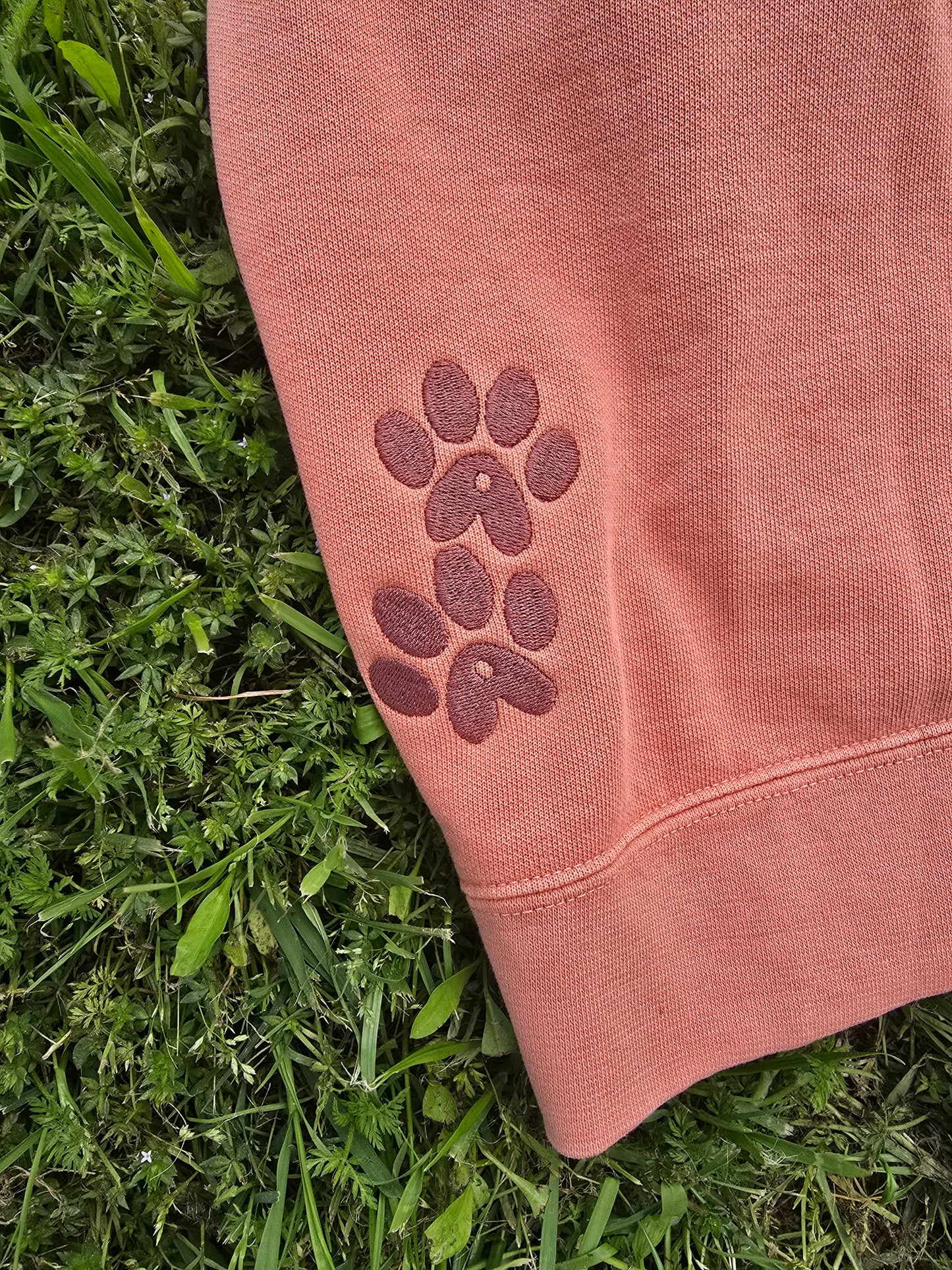 Oh for Fox Sake Embroidery on  Comfort Color Crewneck