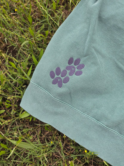 Hoof Herder Embroidery on Comfort Color Crewneck