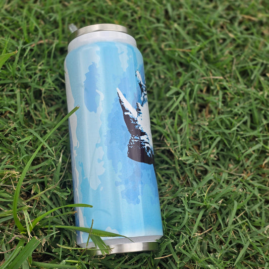 White Rhino (Limited Edition) 17oz Stainless Steel Glitter Tumbler