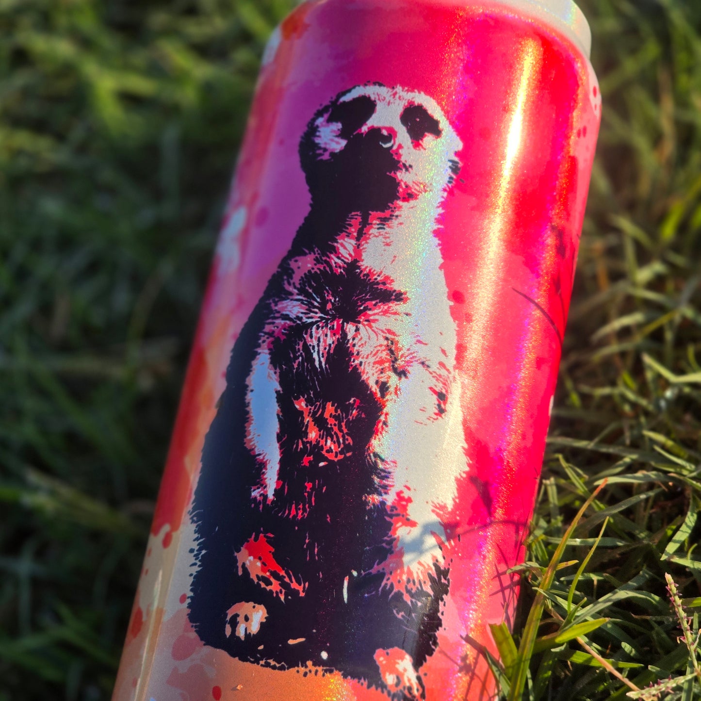Meerkat (Limited Edition) 17oz Stainless Steel Glitter Tumbler