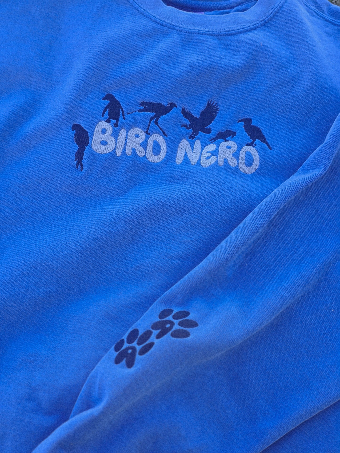 Bird Nerd Embroidery (Limited Edition for January) Comfort Color Sweatshirt