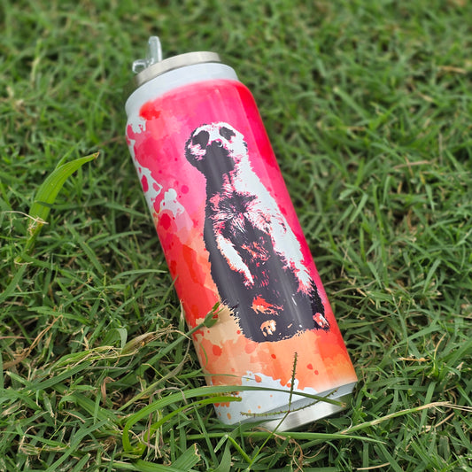 Meerkat (Limited Edition) 17oz Stainless Steel Glitter Tumbler