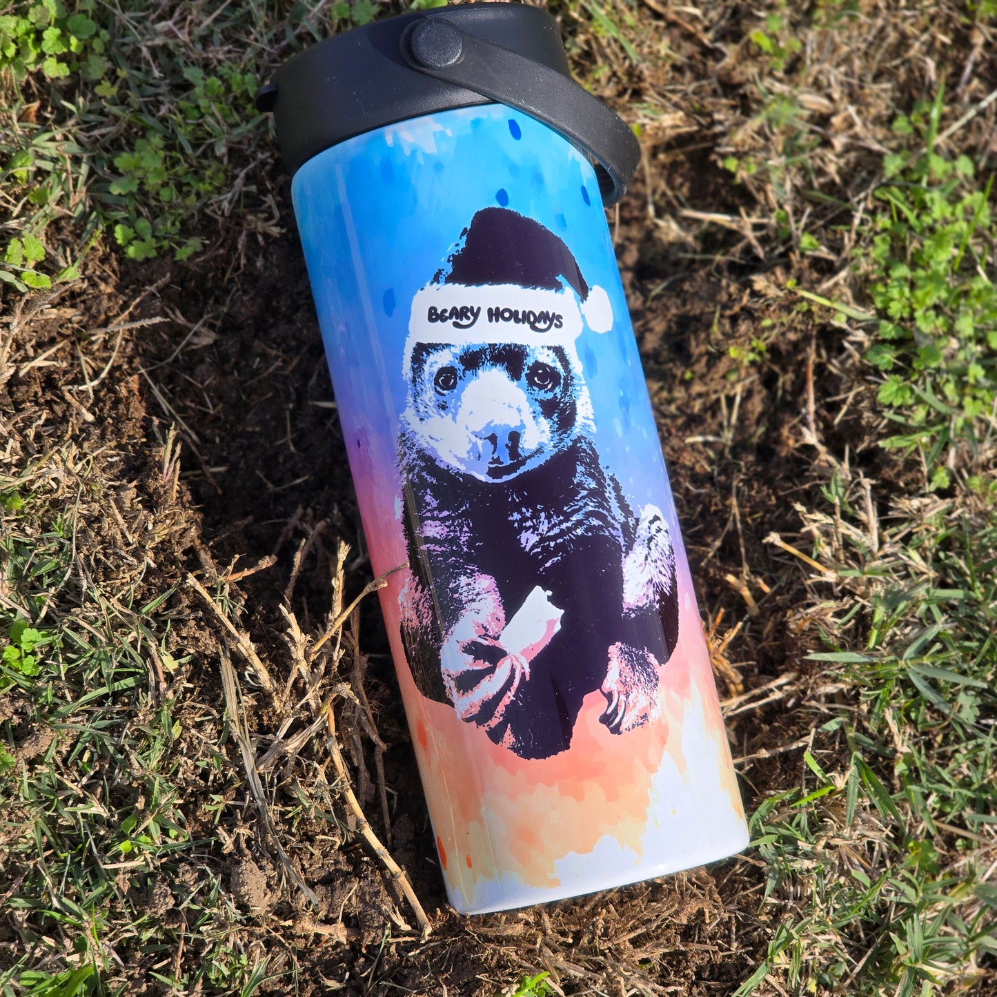 Bear Cuscus (Fundraiser for Memphis AAZK) (Limited Edition for December) 30oz Water Bottle (Copy)
