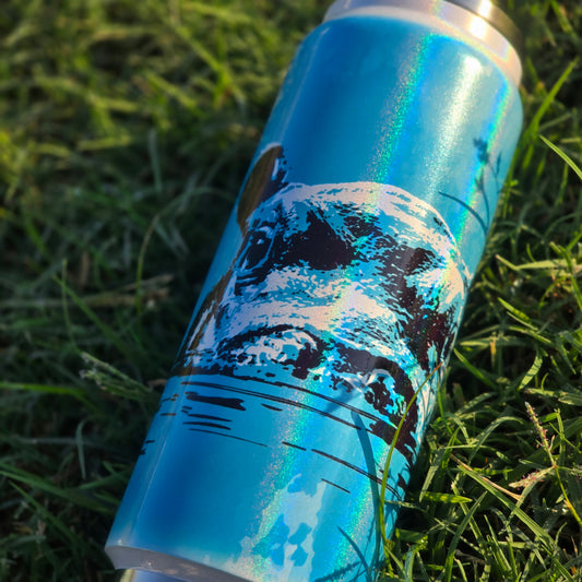 Hippo (Limited Edition) 17oz Stainless Steel Glitter Tumbler