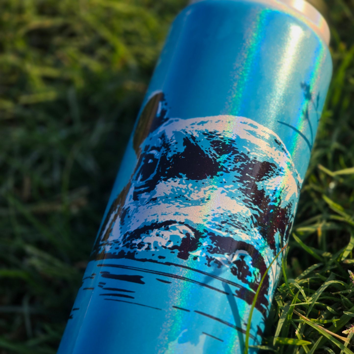 Hippo (Limited Edition) 17oz Stainless Steel Glitter Tumbler