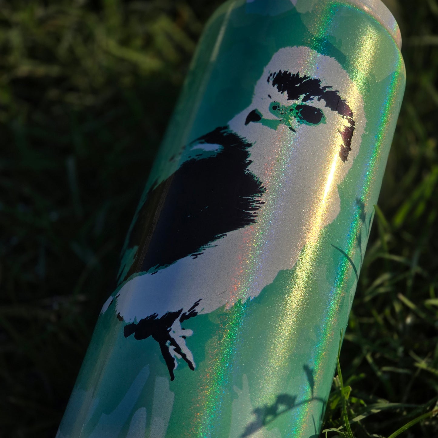 Pygmy Falcon (Limited Edition) 17oz Stainless Steel Glitter Tumbler