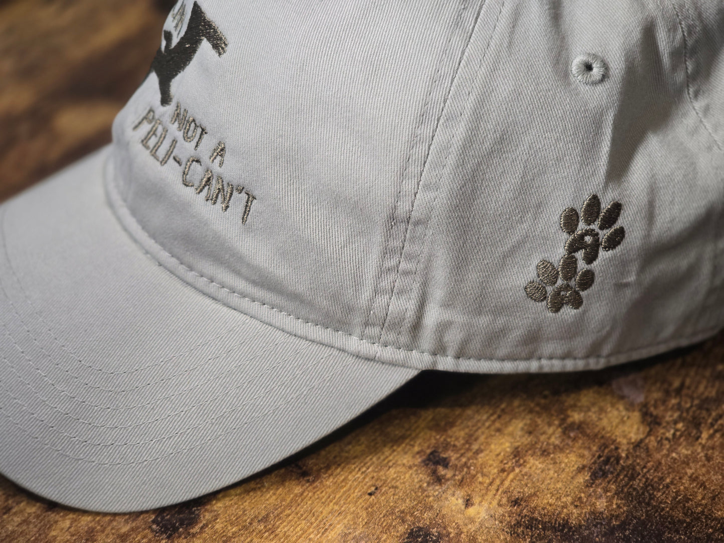 Be a Peli-Can not a Peli-Can't Embroidery on Comfort Color Hat