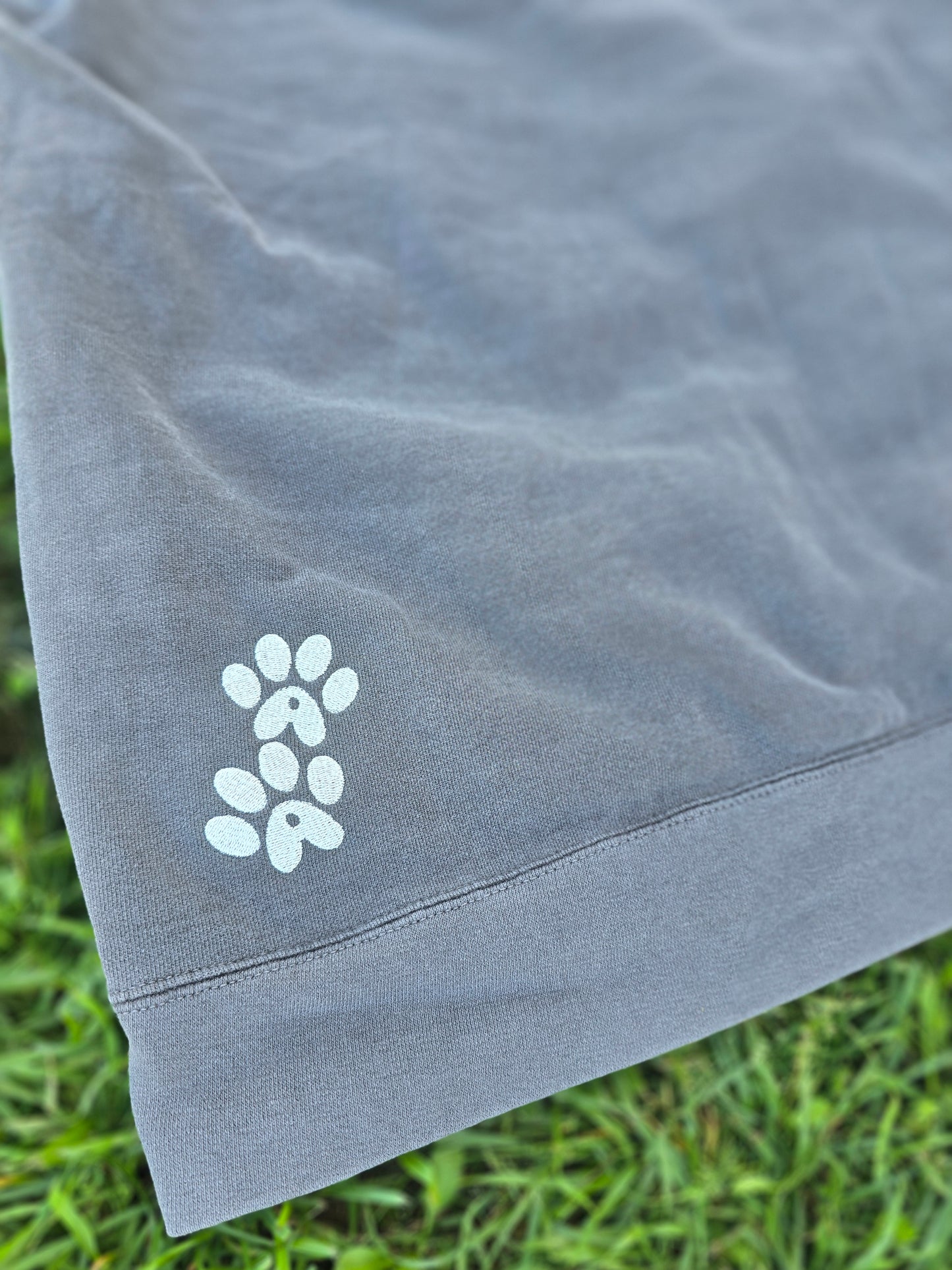 Colo-Boss Embroidery on Comfort Color Crewneck