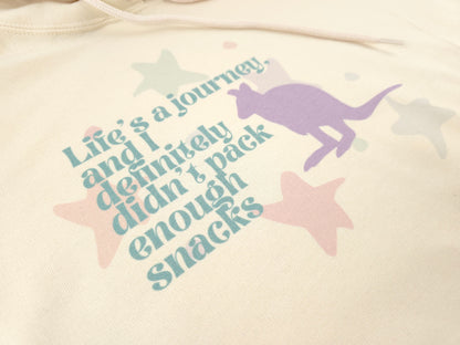 Life's a journey and I definitely didn't pack enough snacks - Wallaby - Merch