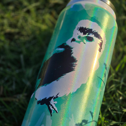Pygmy Falcon (Limited Edition) 17oz Stainless Steel Glitter Tumbler