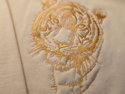 Malayan Tiger Embroidery on Comfort Color