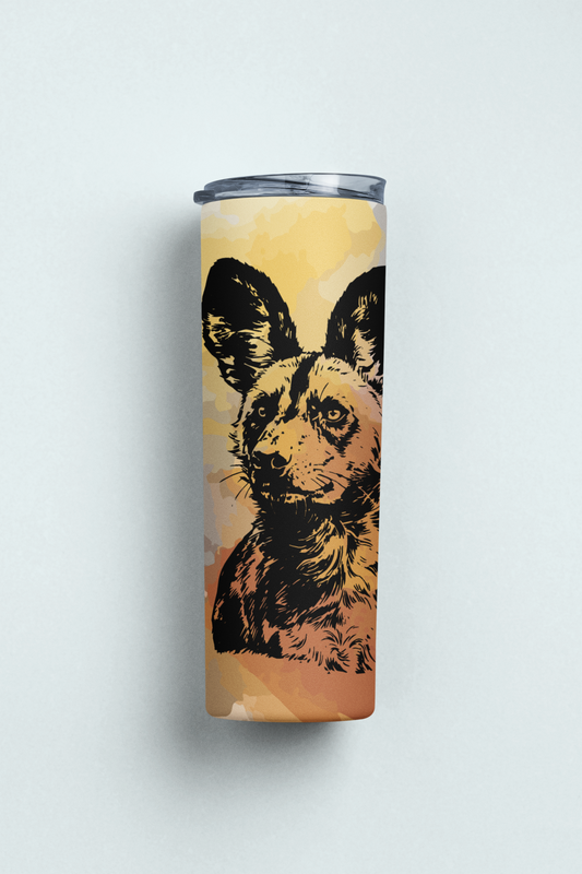 Kalahari African Wild Dog Conservation Trust Fundraiser (Limited Edition for September) 20oz Tumbler