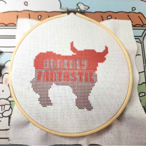 Udderly Fantastic Cross Stitch Kit