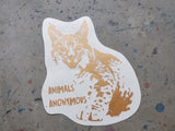 Bobcat - Vinyl Decal - Animals Anonymous Apparel