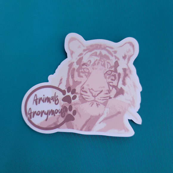 Tiger Sketch - Sticker - Animals Anonymous Apparel