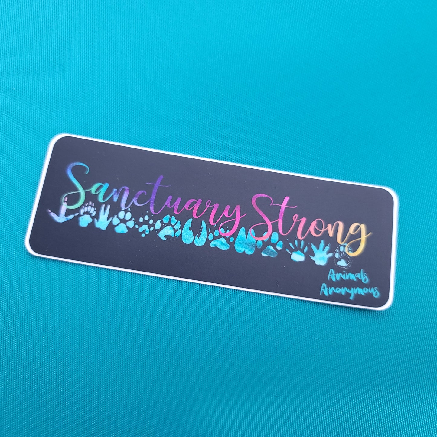 Sanctuary Strong (Paws) - Sticker - Animals Anonymous Apparel
