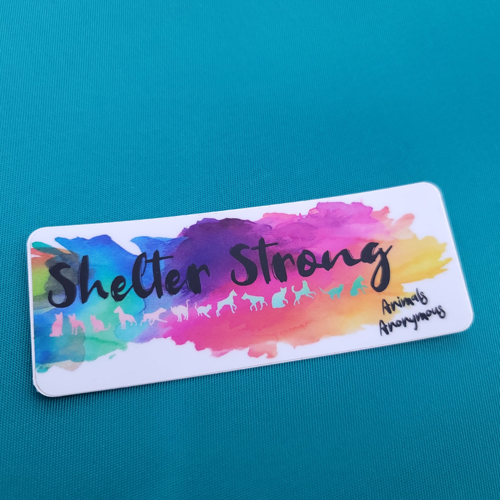 Shelter Strong (Cats and Dogs) - Sticker - Animals Anonymous Apparel