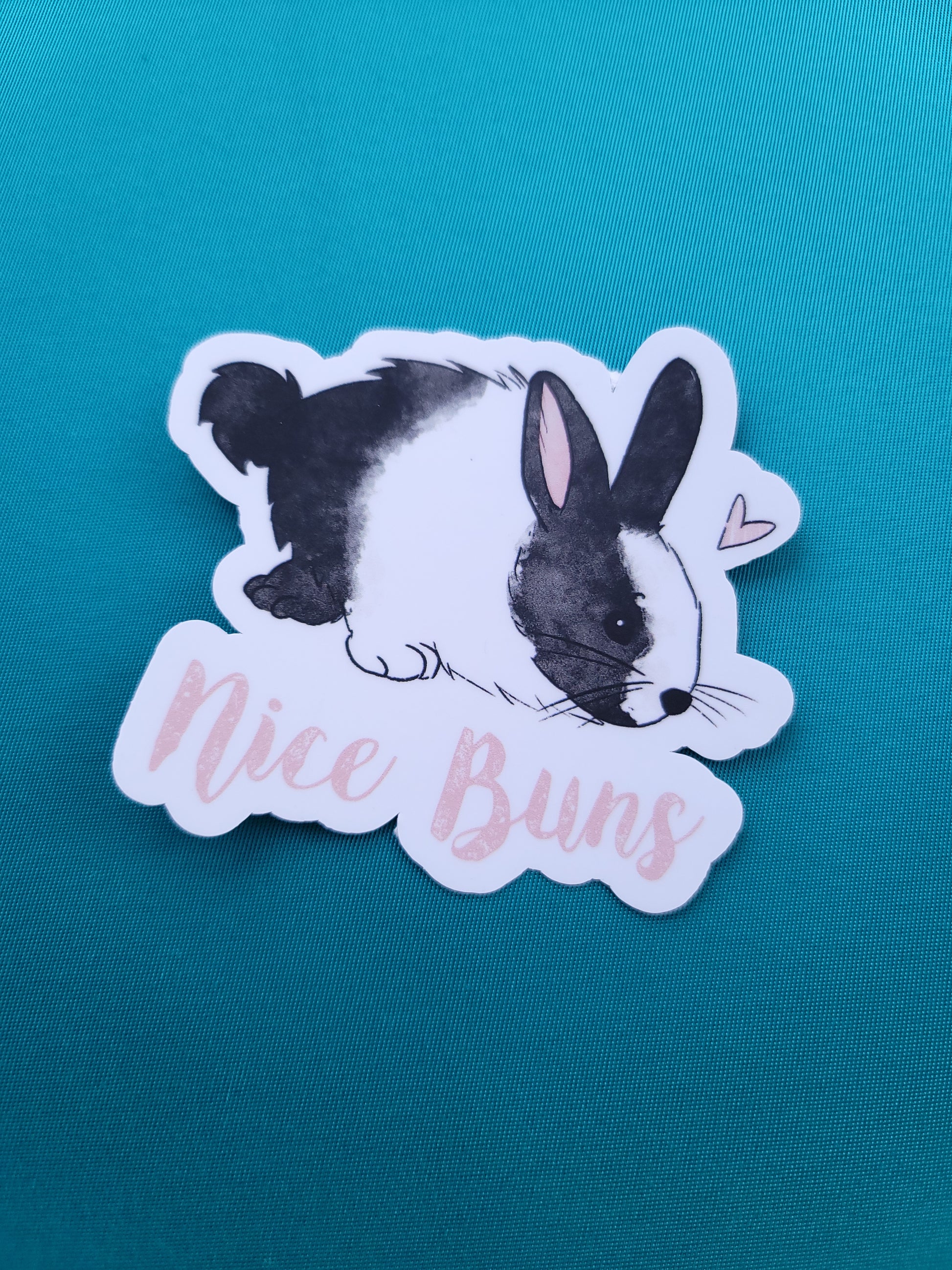 Nice Buns - Bunny - Sticker - Animals Anonymous Apparel